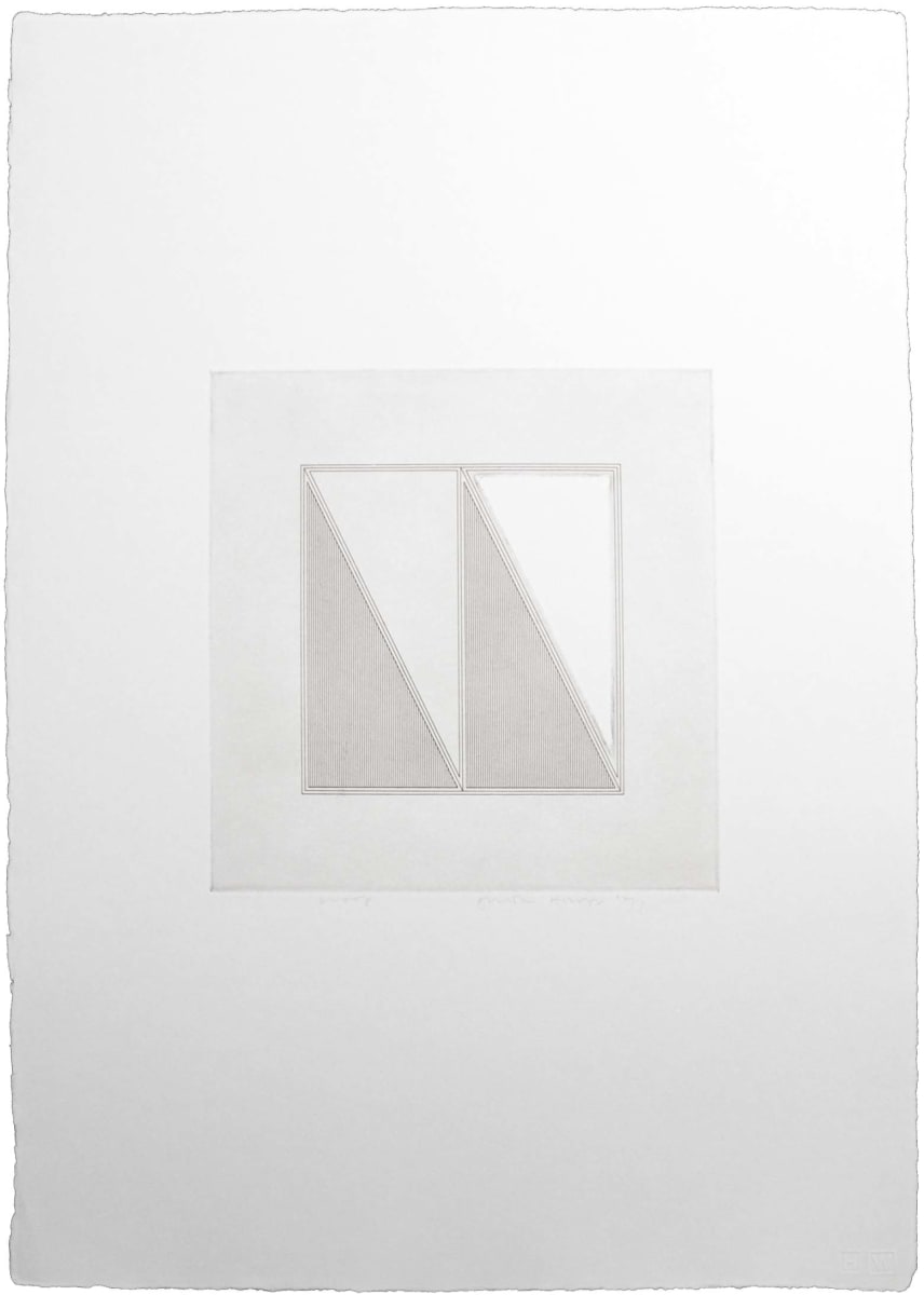 Triangles Within a Square VI by Gordon House, Image 1.