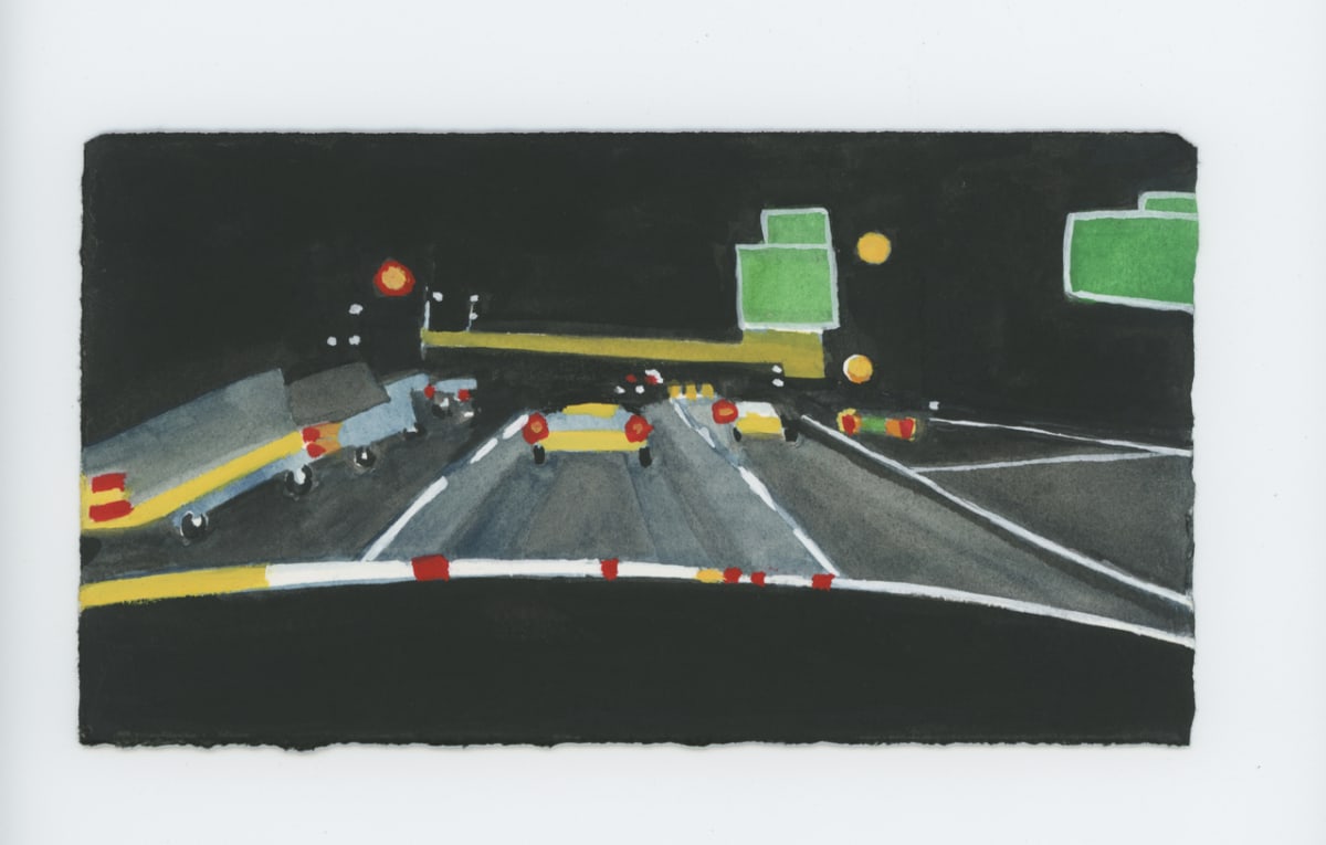 While Driving on the Beltway, #1826 by Raya Bodnarchuk 