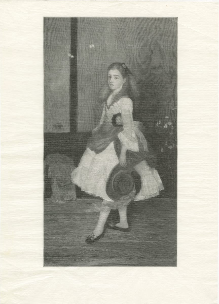 Miss Alexander (Girl in White) by Henry Wolf 