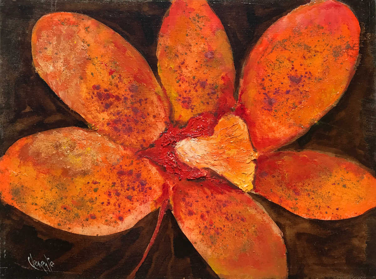 Red Flower by Clemente Mimun, Image 1.