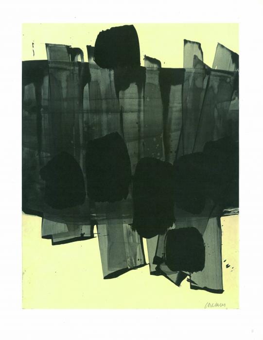 Untitled by Pierre Soulages 