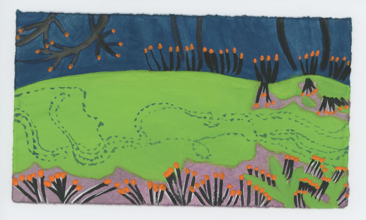 Tracks in the Algae, #1647 