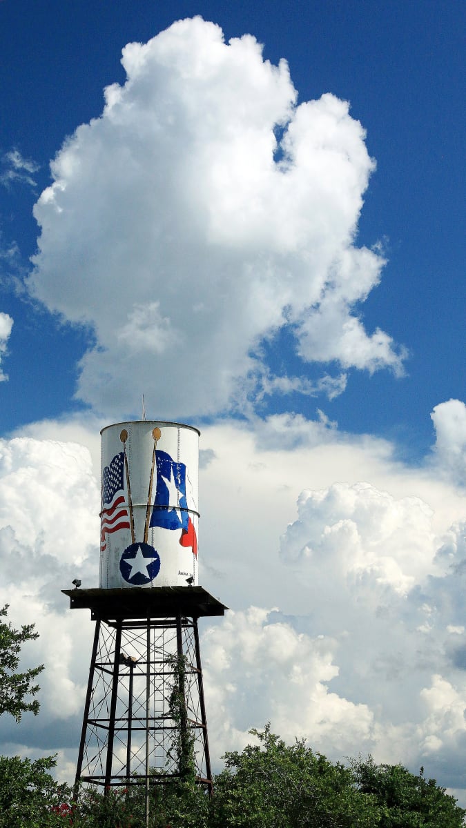 Texas Water Tower by Debra Penney, RN 