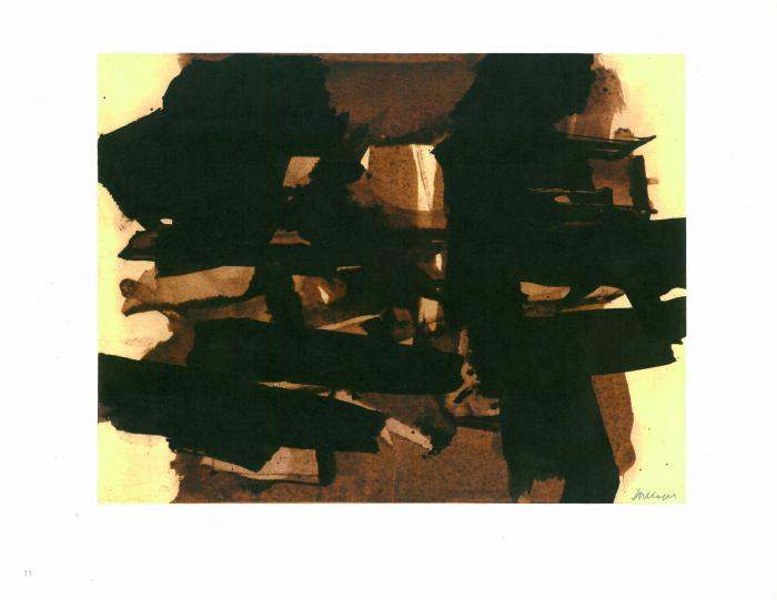 Untitled by Pierre Soulages, Image 1.
