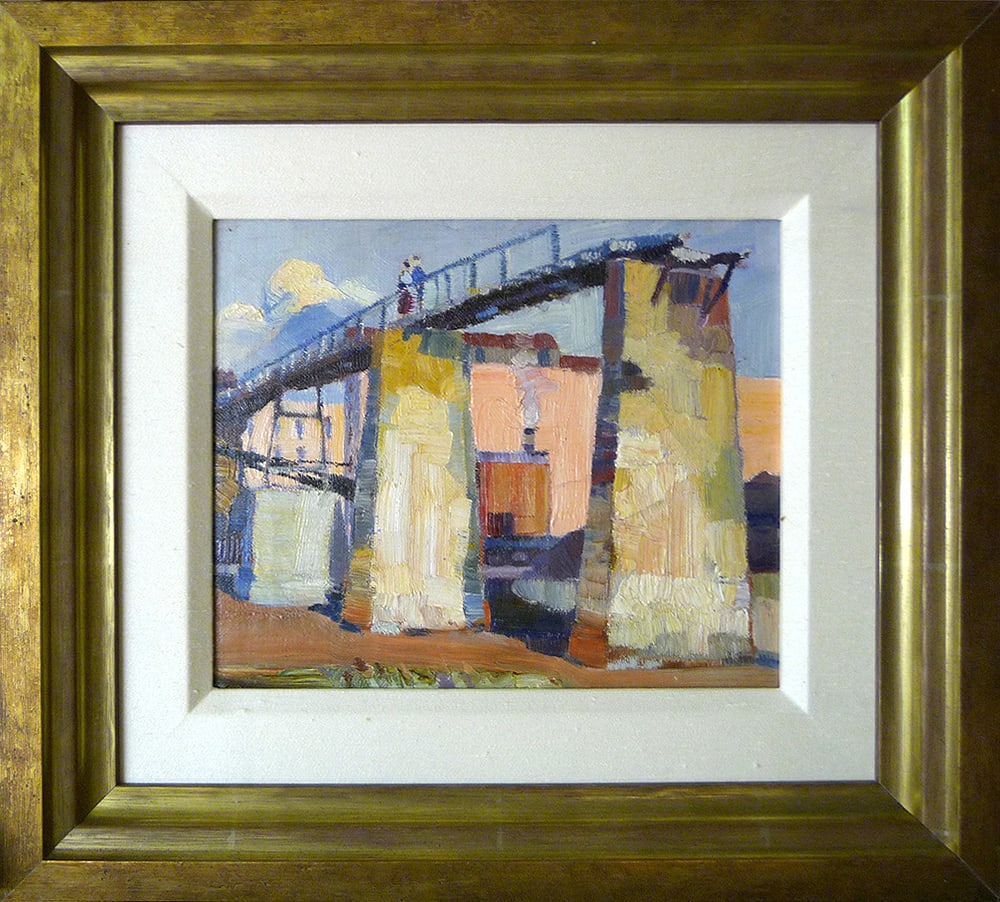 Raised Walkway, Edmonton by Llewellyn Petley-Jones (1908-1986) 