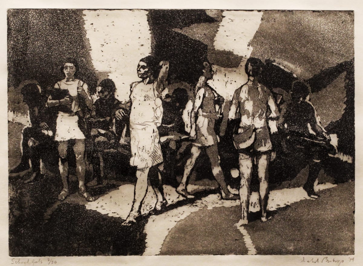 School Girls by Isabel Bishop, Image 1.