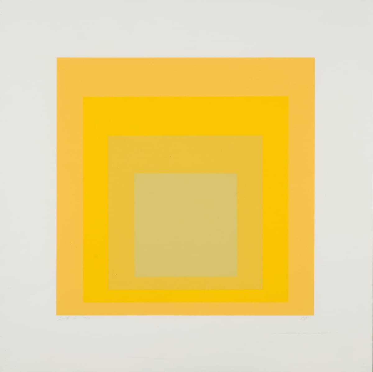 Homage to a Square by Josef Albers 