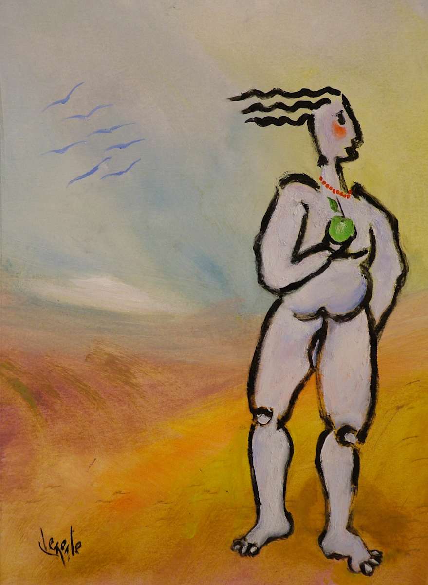 2 Separate Personages by Clemente Mimun, Image 1.