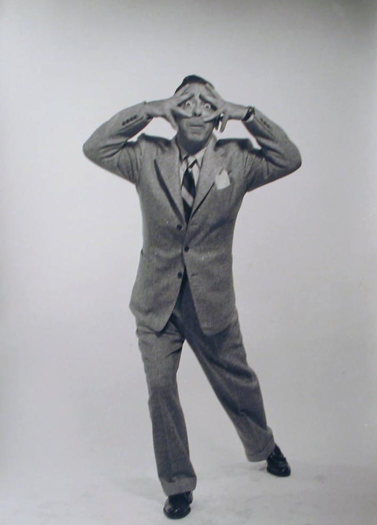 Eddie Cantor by Philippe Halsman 