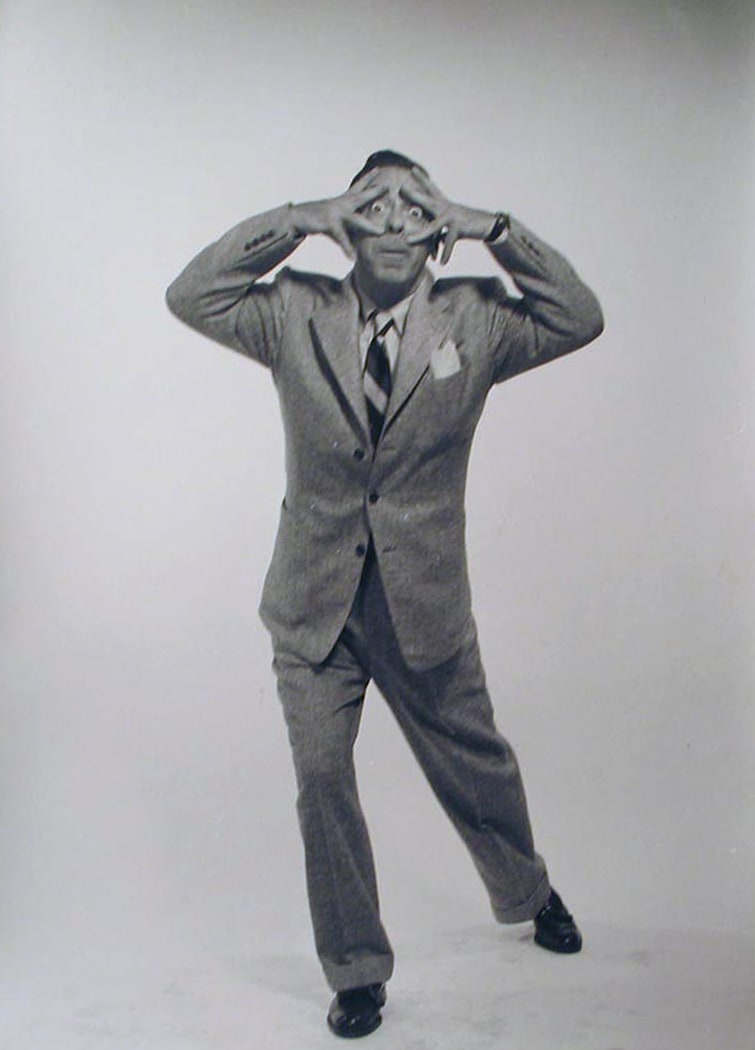 Eddie Cantor by Philippe Halsman, Image 1.