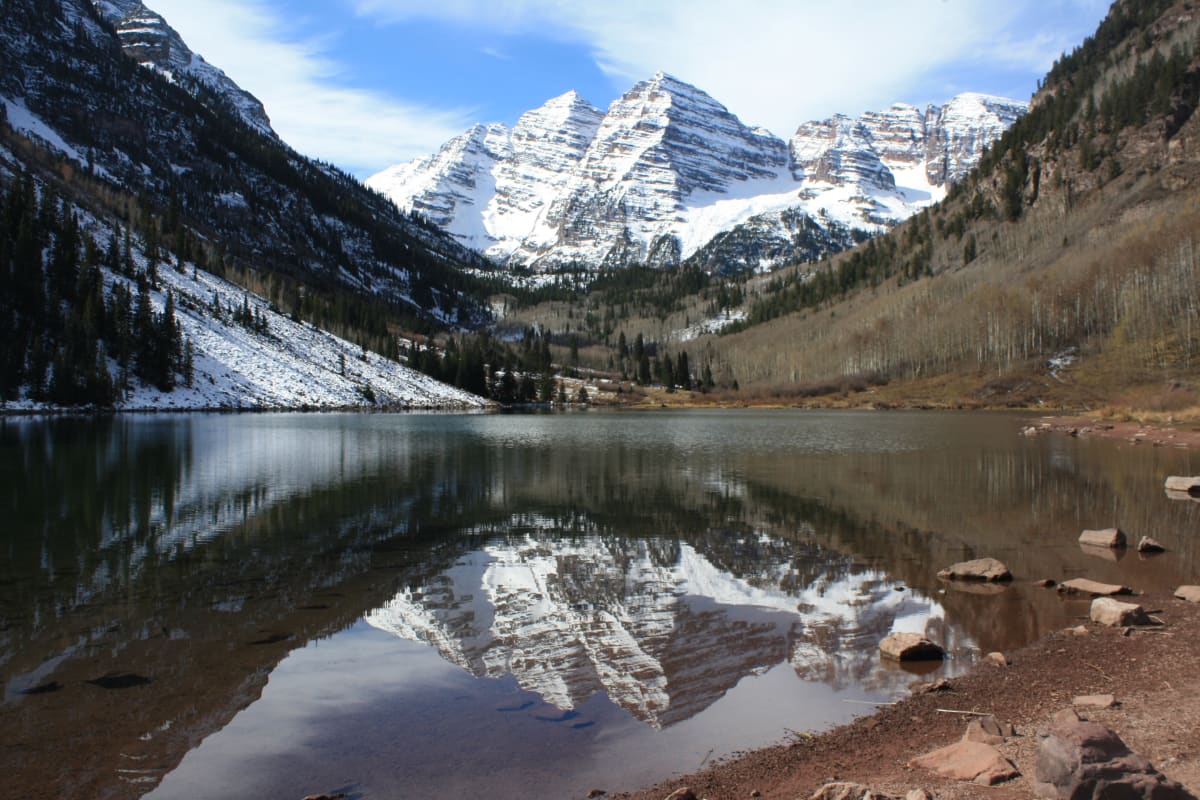 The Maroon Reflection by Judy Skarbek 