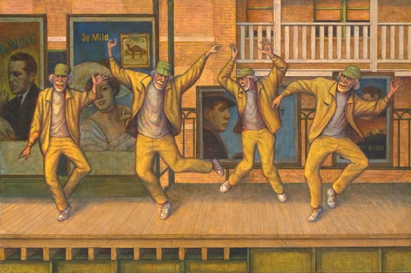 Old Men Dancing, 2010 by Leopold Segedin, Image 1.