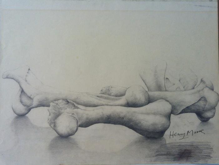 Untitled by Henry Moore 