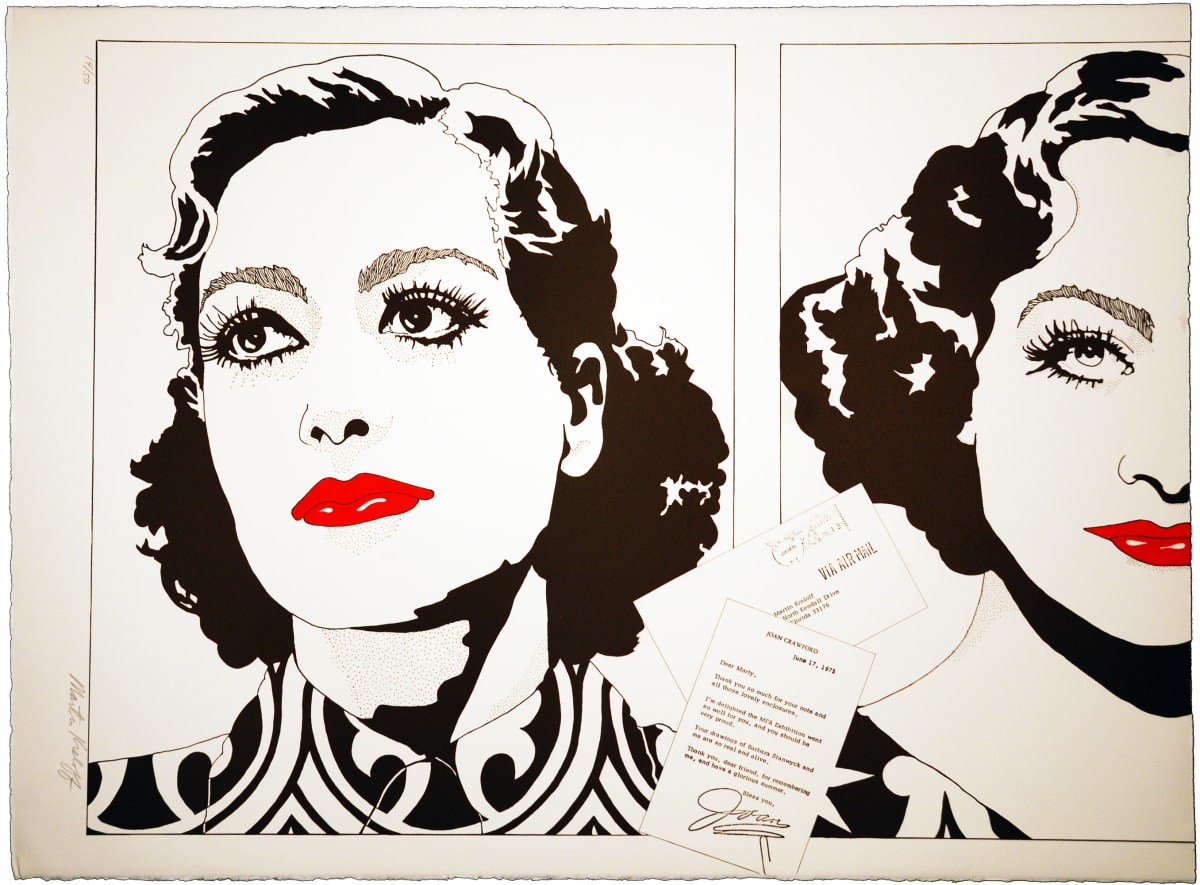 Joan Crawford by Martin Kreloff, Image 1.