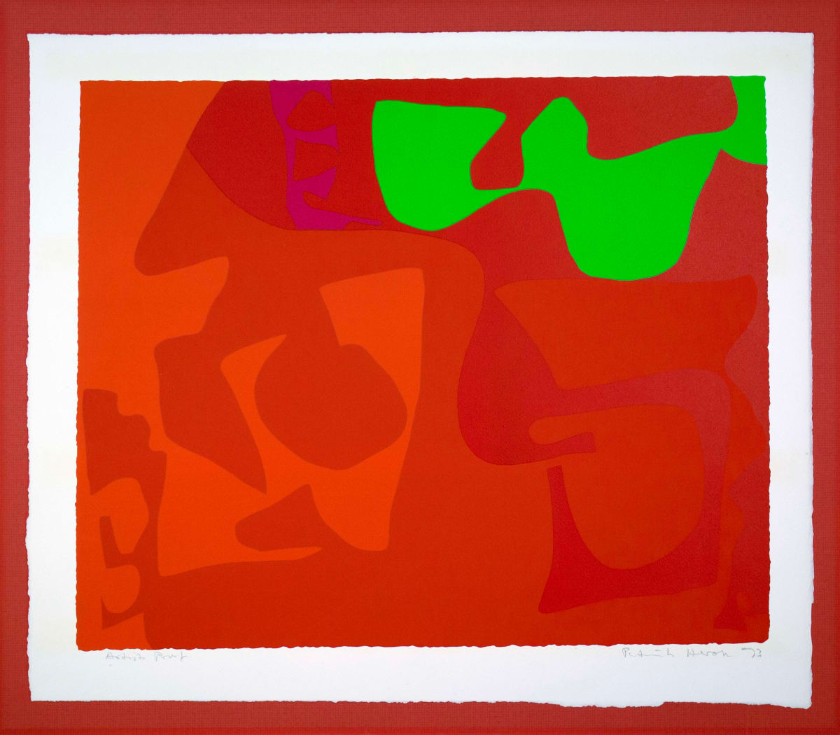 January 1973: 2 by Patrick Heron, Image 1.