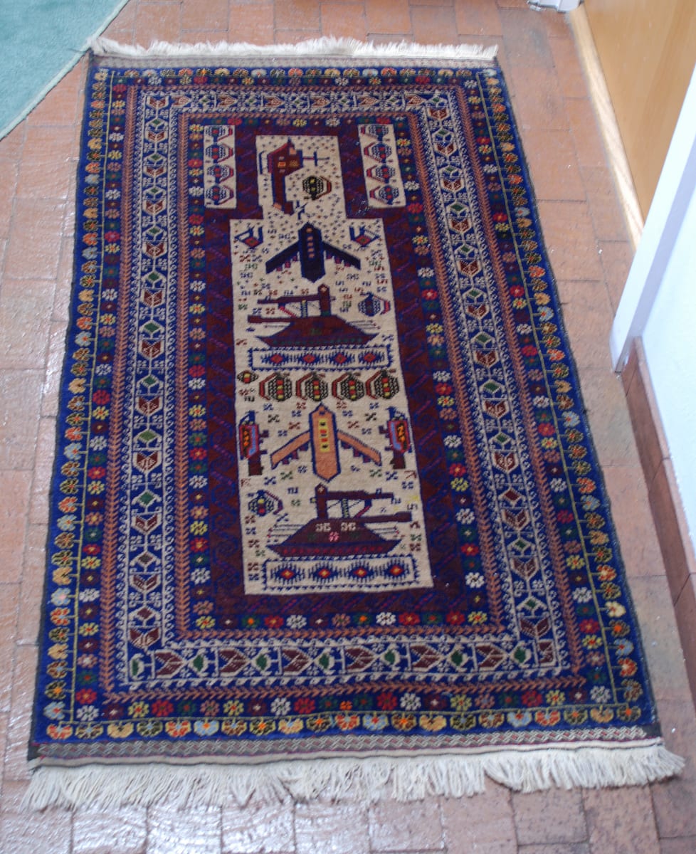 Afghan War Rug by Unidentified 