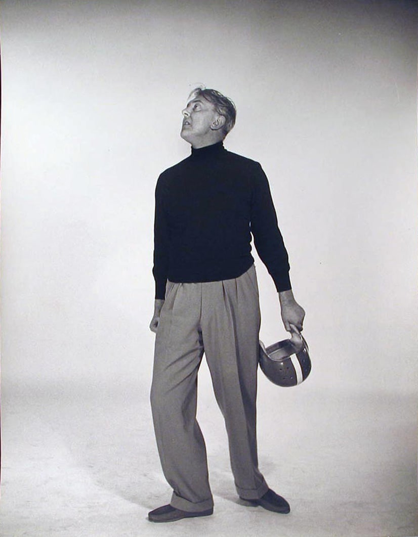 Jacques Tati by Philippe Halsman 