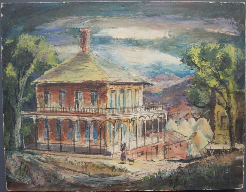 The Mackay House by Louis Siegriest 