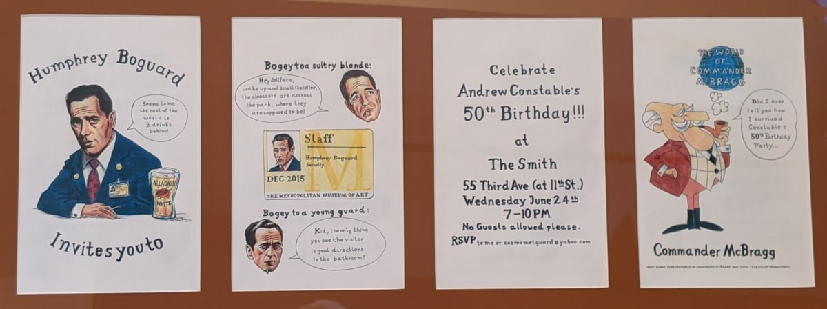50th Birthday invitation by Andy ZZconstable 
