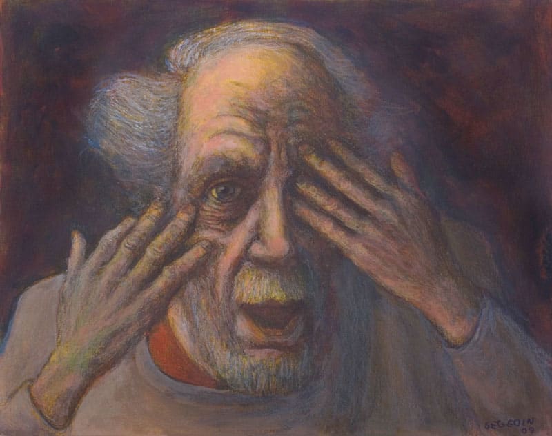 Old Man by Leopold Segedin 