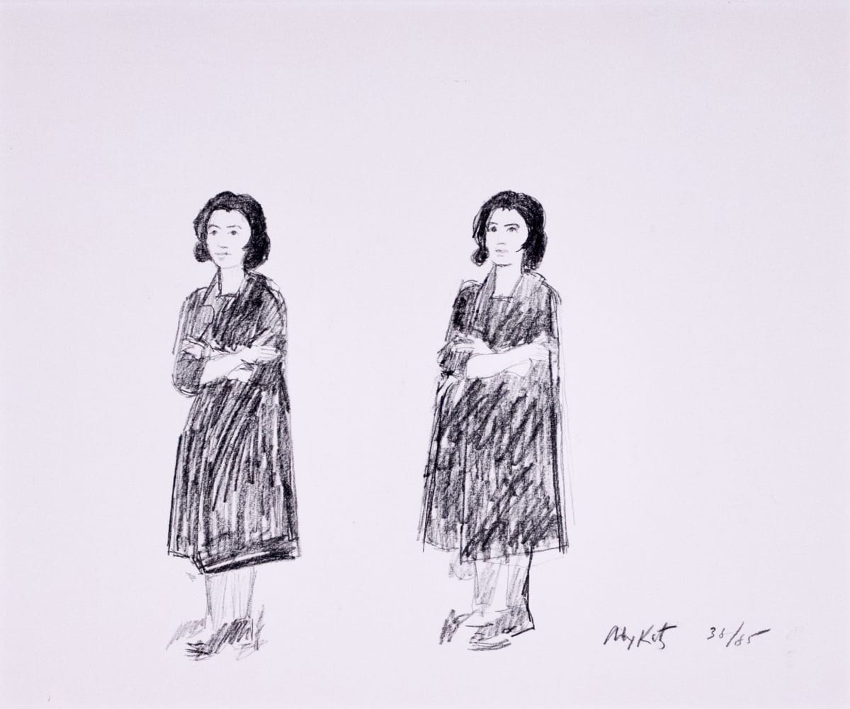 Double Portrait by Alex Katz 