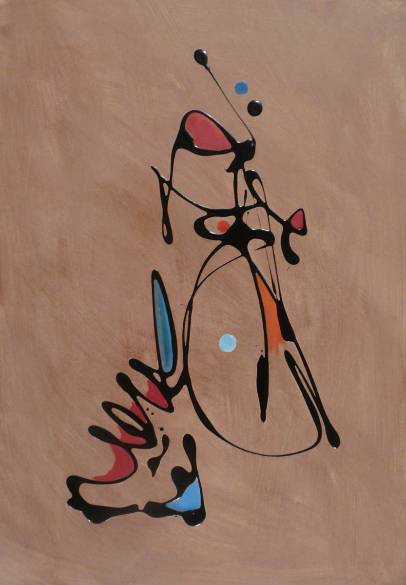 Abstract Personage by Clemente Mimun 