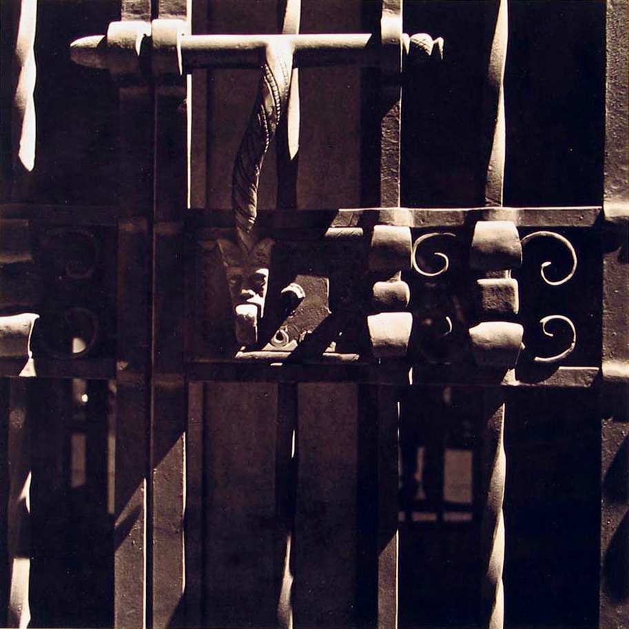 Gate with Lock by N. Jay Jaffee, Image 1.
