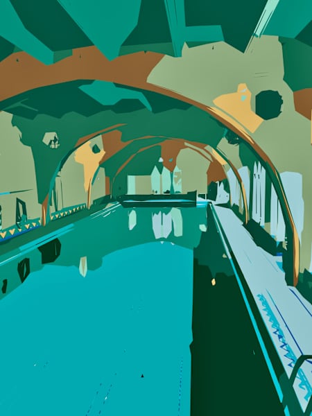 Julia Morgan’s Pool by Marni Rothman | Artwork Archive