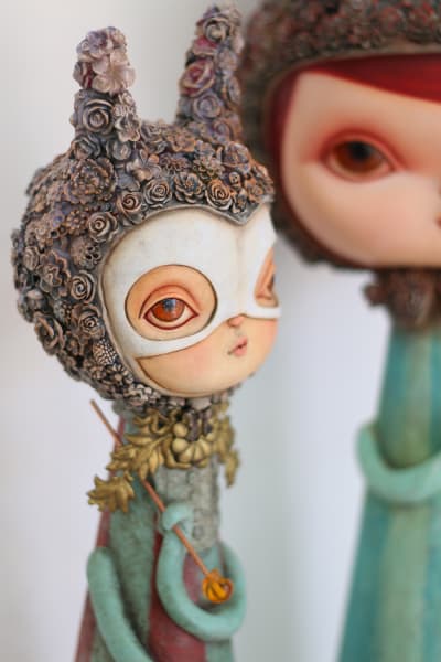 Carnival Flora Warrior by Kathie Olivas, Image 3.