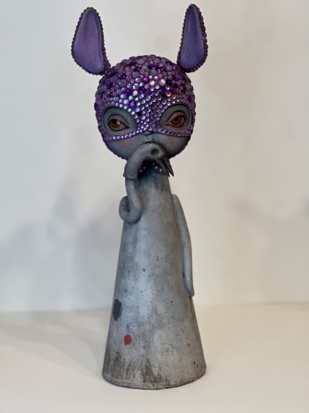 Masked Violet by Kathie Olivas, Image 2.