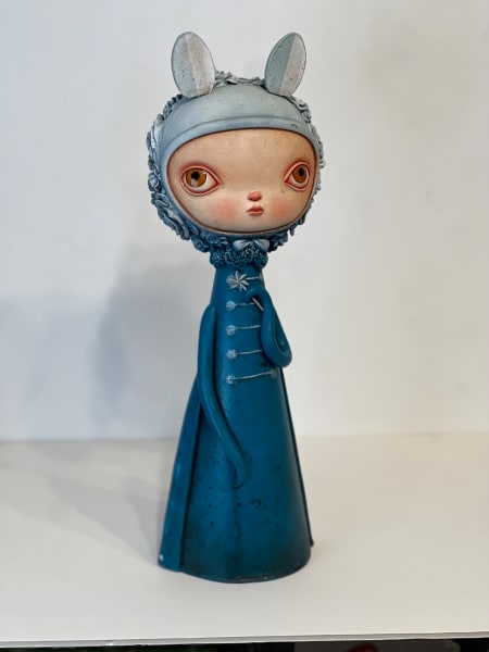 Two-faced Flora Blue by Kathie Olivas, Image 2.