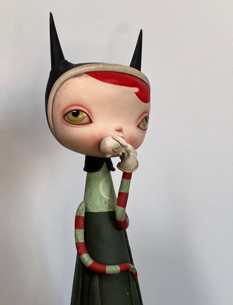 Molly with Rabbit Puppet by Kathie Olivas, Image 2.