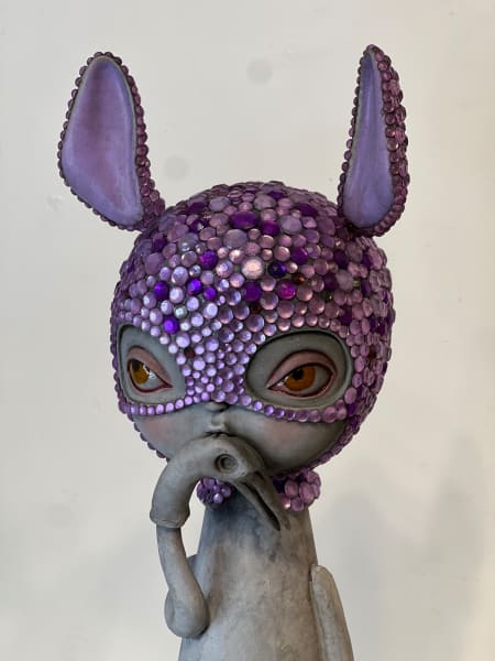 Masked Violet by Kathie Olivas, Image 3.