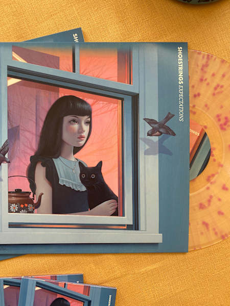 Shoestrings Expectations LP by Sean Mahan, Image 3.
