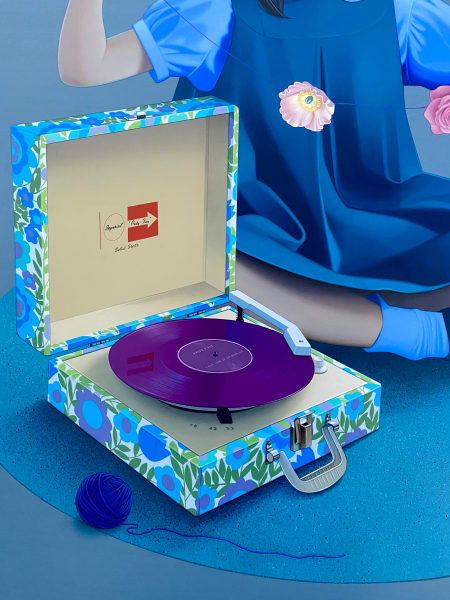 Somewhere in Moonlight Record Player by Sean Mahan, Image 3.