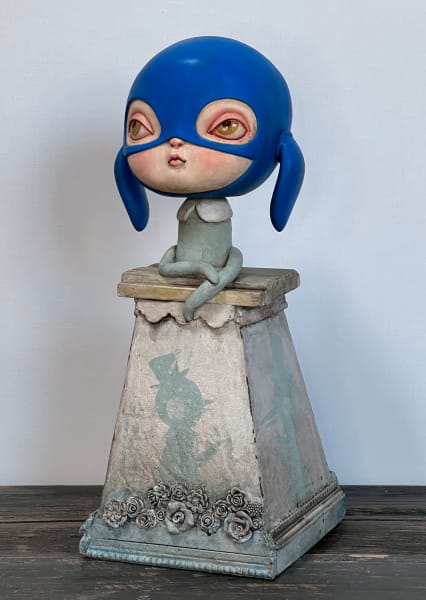 Blue Masked Eva by Kathie Olivas, Image 2.