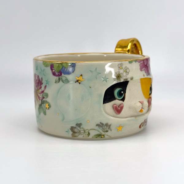 Ghost in a Garden Mug by Ryoko Rio, Image 3.