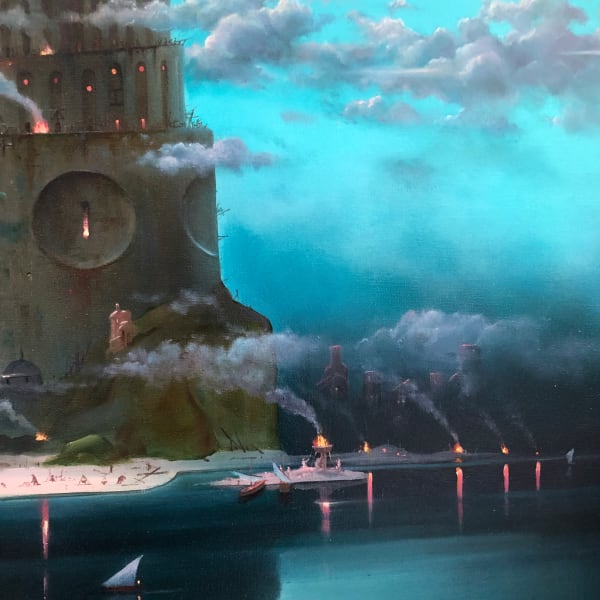 Night tower. by Alexander Mikhalchuk, Image 5.