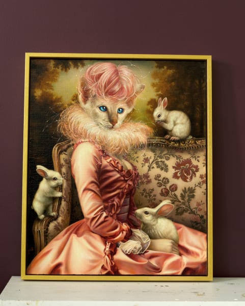 CAT COURTESAN 3 by Marc Le Rest, Image 2.