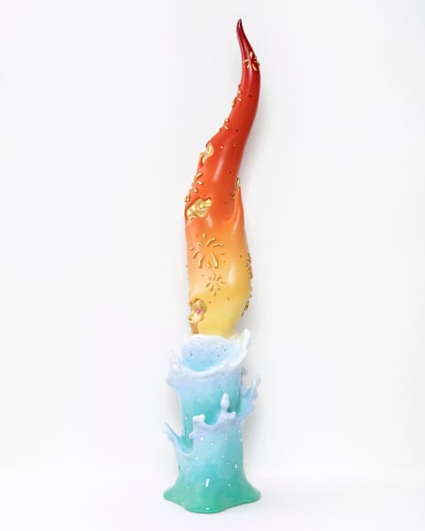 Dancing Flames By The Sea by Tina Yu, Image 1.