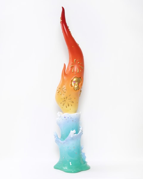 Dancing Flames By The Sea by Tina Yu, Image 3.