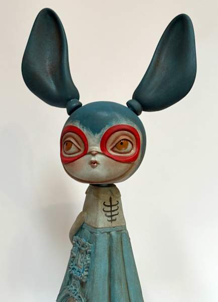 Seated Luchador by Kathie Olivas, Image 3.