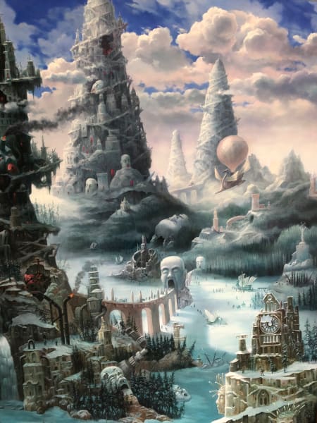 Winter towers. by Alexander Mikhalchuk, Image 3.