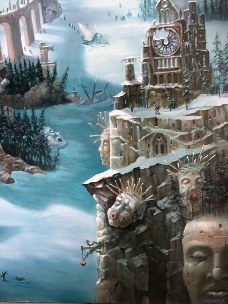 Winter towers. by Alexander Mikhalchuk, Image 5.