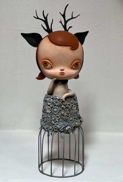 Calliope with Lollipop by Kathie Olivas, Image 1.