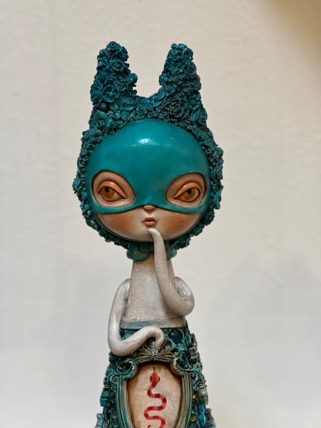 Turquoise Flora Magic Healer by Kathie Olivas, Image 5.