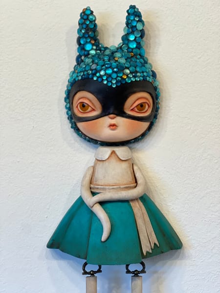 Indigo Batgirl by Kathie Olivas, Image 2.