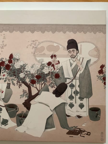 Painting roses by Lihao Lu, Image 4.