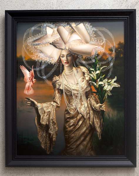 LADY FLOWER 6 by Marc Le Rest, Image 2.