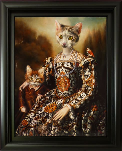 CAT-COURTESAN 1 by Marc Le Rest, Image 2.